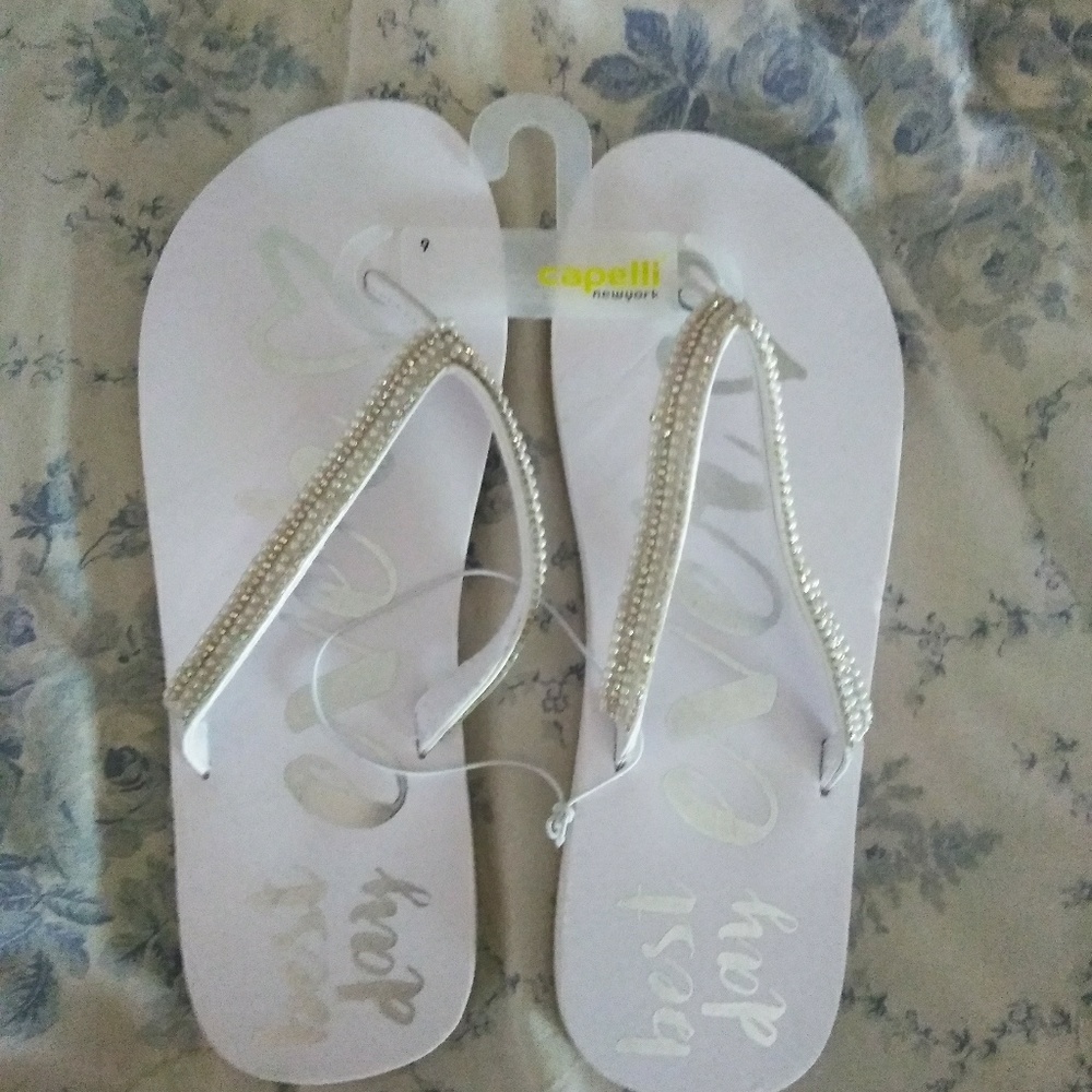 Wedding flip flops